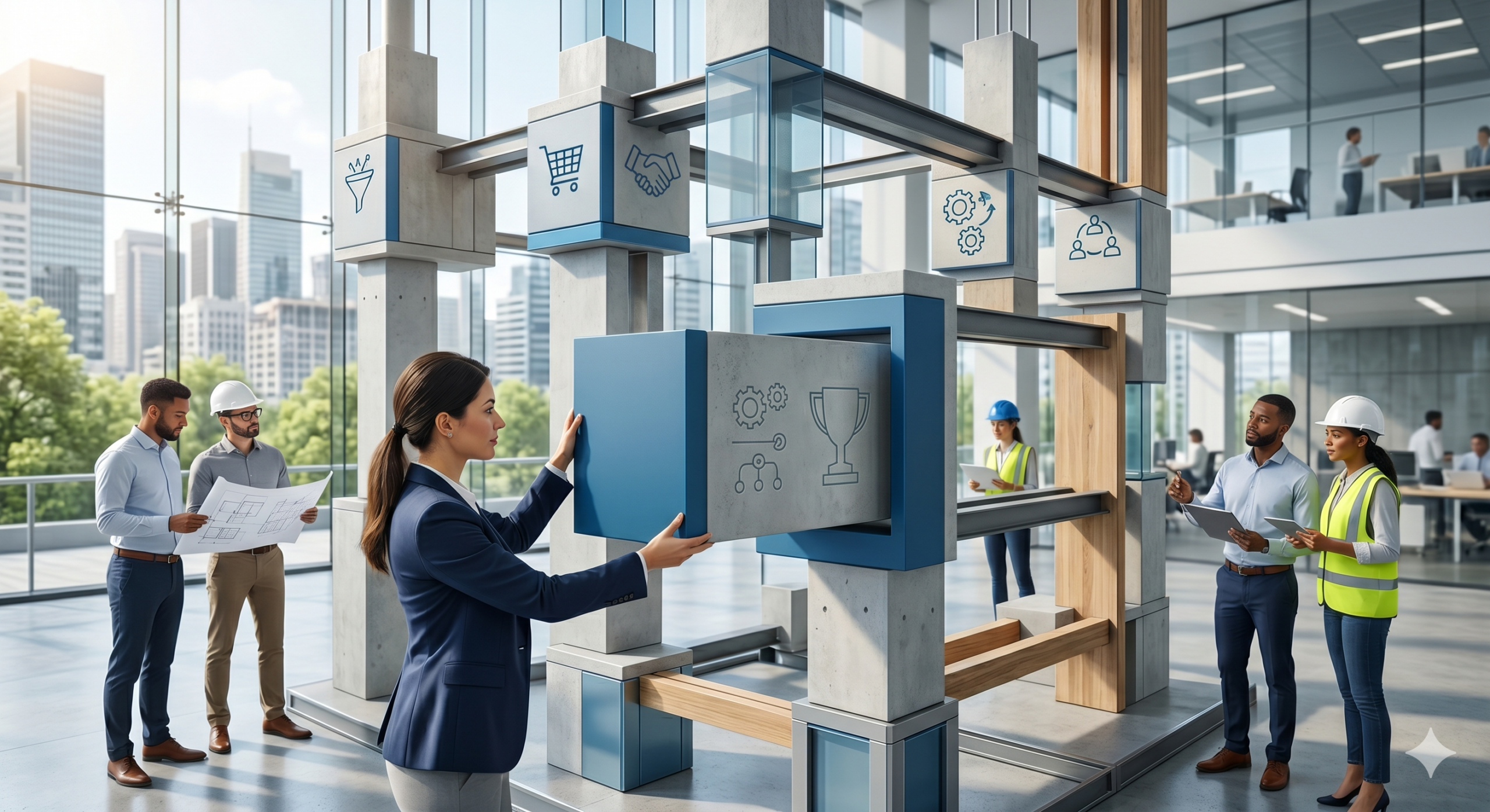 Vertrieb Strategie Projekt Architektur