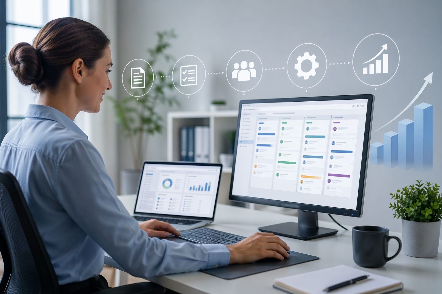 Projektarbeit im Innendienst effizient und skalierbar gestalten