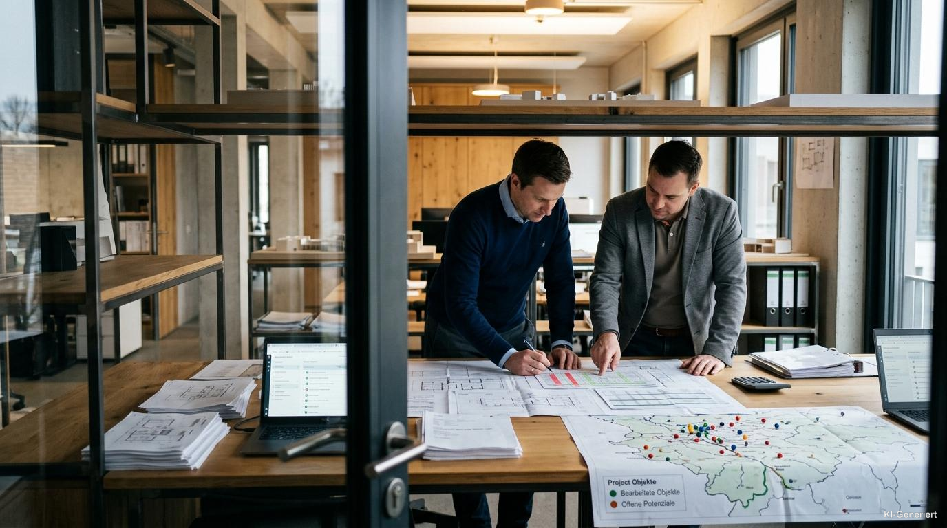 Marktabdeckung Projektvertrieb: Gebiete lückenlos bearbeiten