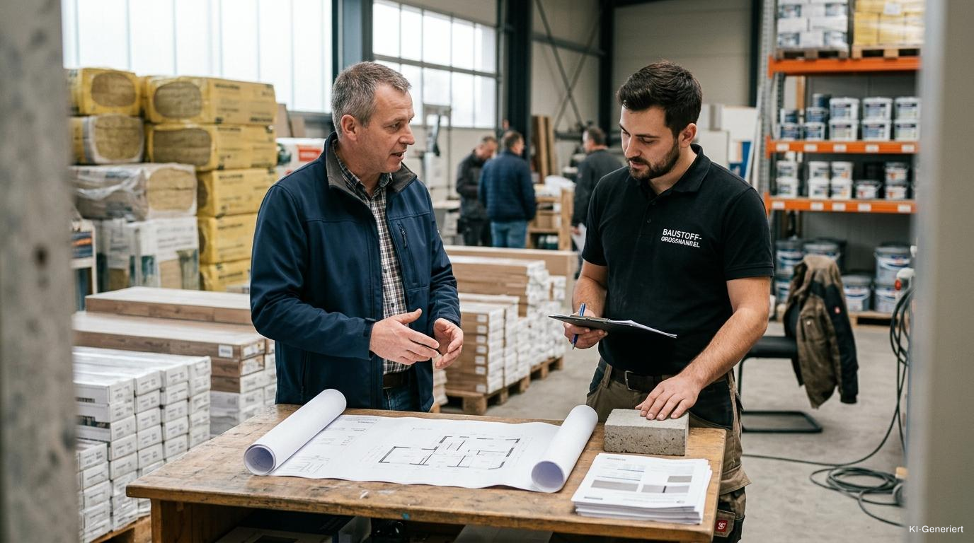 Vertriebsstrategie Baustoffhandel: Händler einbinden